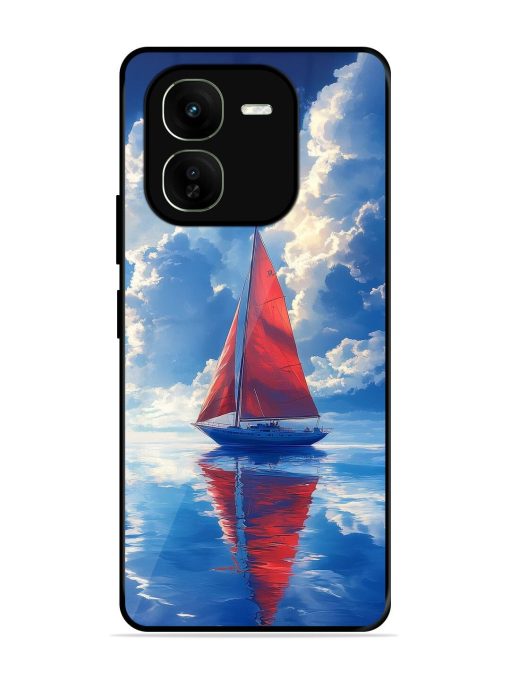 Crimson Sails Glossy Soft Edge Case for Iqoo Z9X (5G) Chachhi