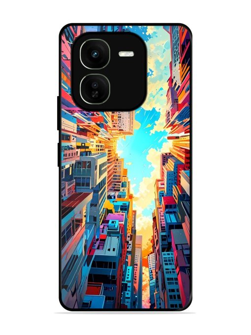 Skyward City Glossy Soft Edge Case for Iqoo Z9X (5G) Chachhi