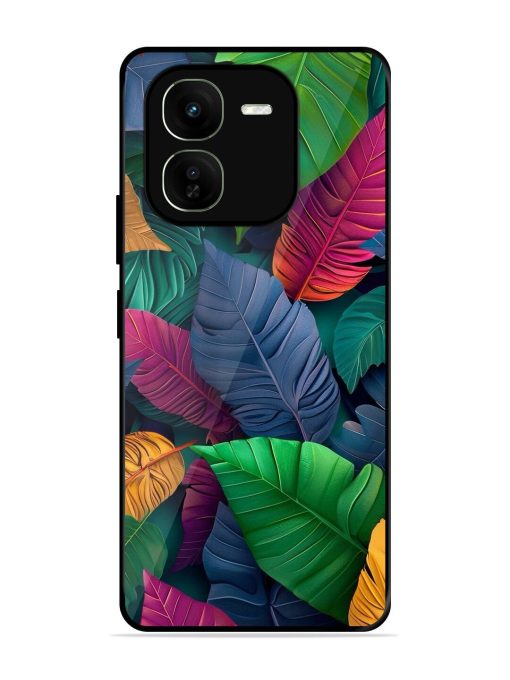 Tropical Tapestry Glossy Soft Edge Case for Iqoo Z9X (5G) Chachhi