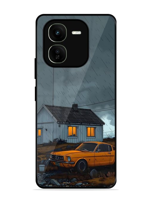 Rainy Day Retreat Glossy Soft Edge Case for Iqoo Z9X (5G) Chachhi