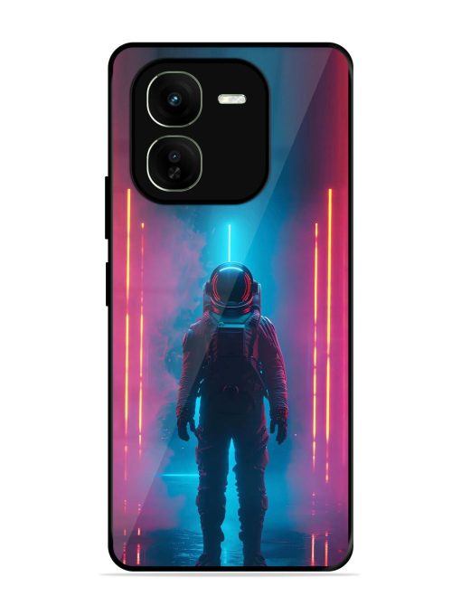 Neon Astronaut Glossy Soft Edge Case for Iqoo Z9X (5G) Chachhi