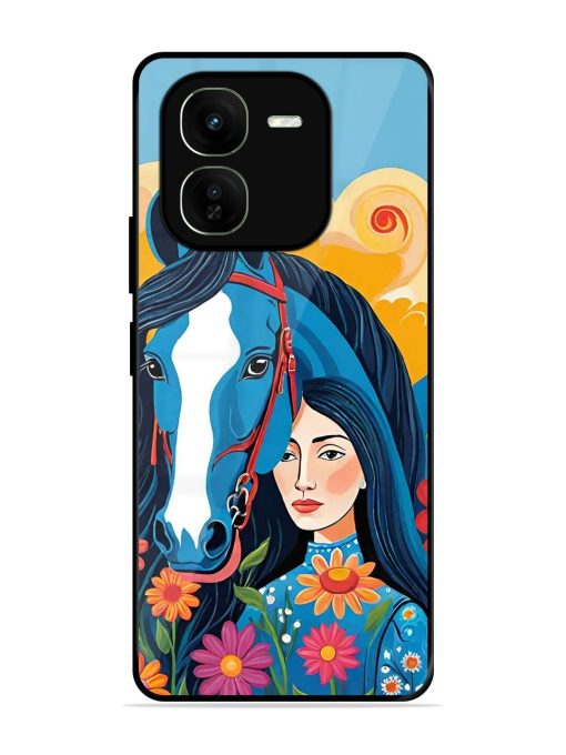 Equine Enchantment Glossy Soft Edge Case for Iqoo Z9X (5G) Chachhi