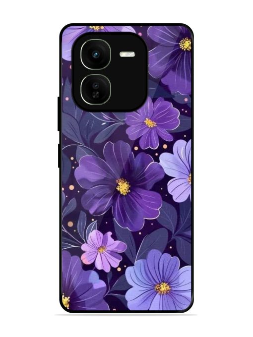 Purple Paradise Glossy Soft Edge Case for Iqoo Z9X (5G) Chachhi