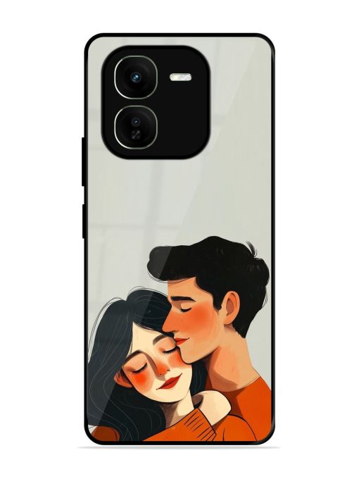 Craft Couples Glossy Soft Edge Case for Iqoo Z9X (5G) Chachhi