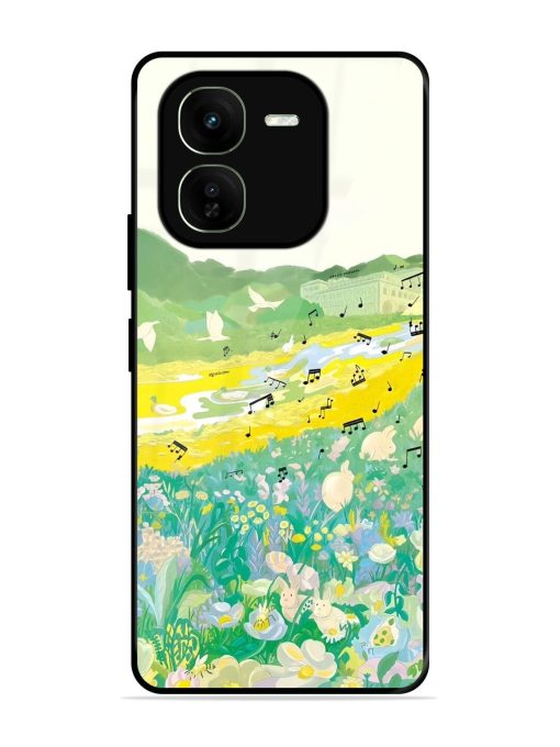 Melody In Bloom Glossy Soft Edge Case for Iqoo Z9X (5G) Chachhi