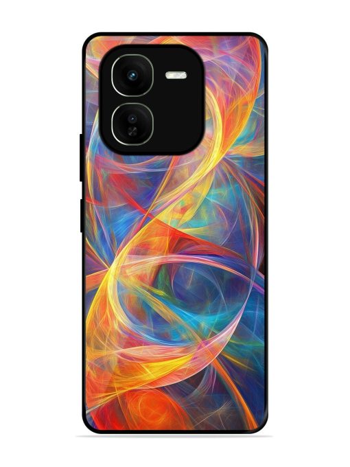 Cosmic Currents Glossy Soft Edge Case for Iqoo Z9X (5G) Chachhi