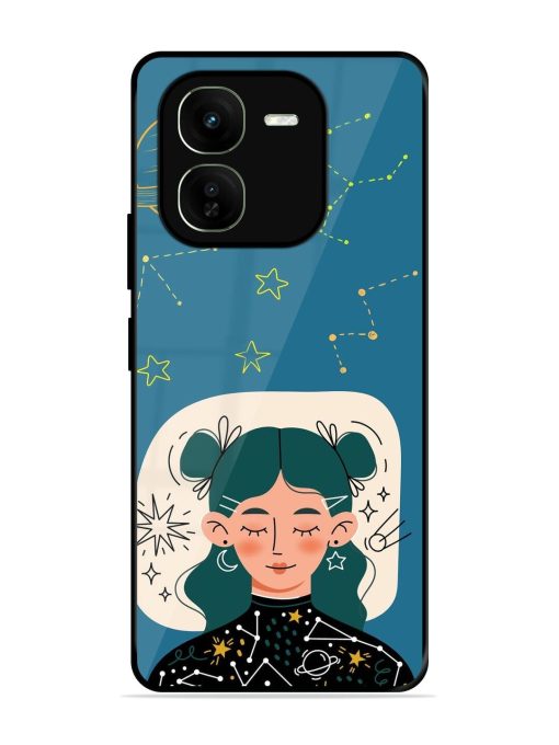 Cosmic Daydreamer Glossy Soft Edge Case for Iqoo Z9X (5G) Chachhi