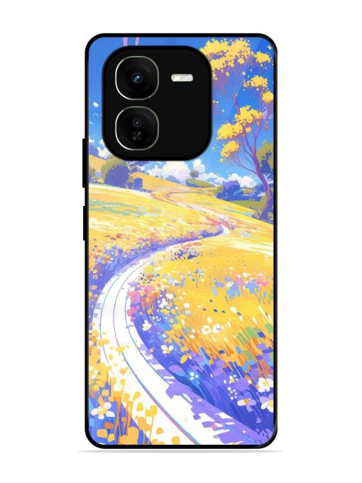 Vibrant Spring Meadow Glossy Soft Edge Case for Iqoo Z9X (5G)