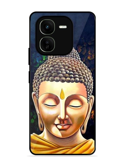 Buddha Face Glossy Soft Edge Case for Iqoo Z9X (5G) Chachhi