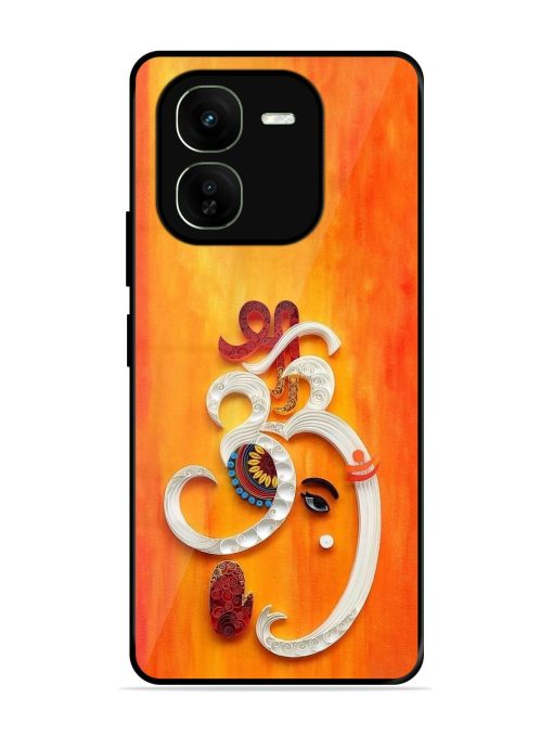 Ganesha In Quilling Art Glossy Soft Edge Case for Iqoo Z9X (5G) Chachhi