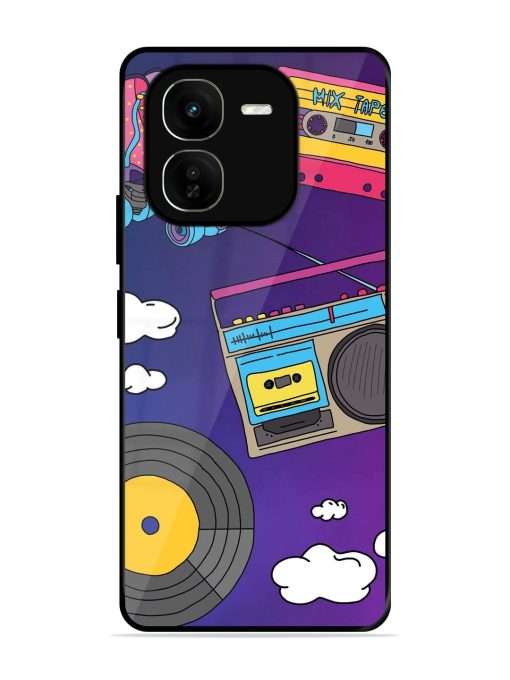 Retro Vibes Glossy Soft Edge Case for Iqoo Z9X (5G) Chachhi