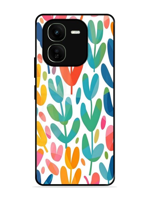 Rainbow Of Blooms Glossy Soft Edge Case for Iqoo Z9X (5G) Chachhi