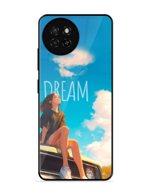 Girly Dream Art Glossy Soft Edge Case for Itel S23 Chachhi