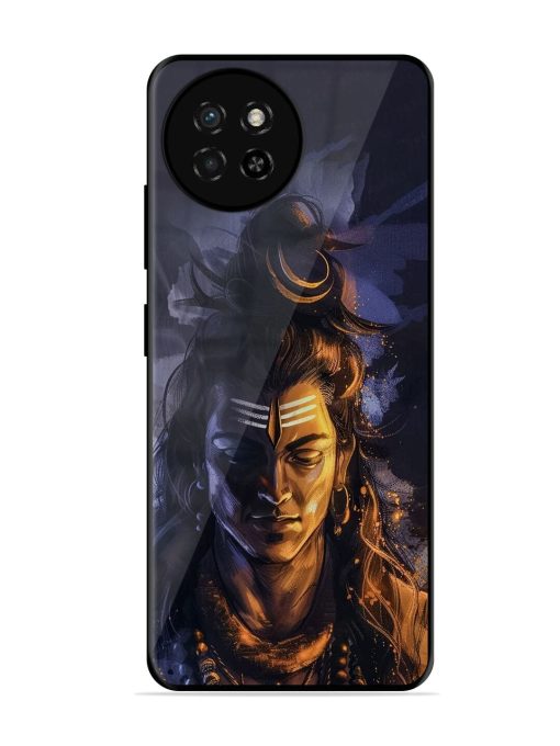 Lord Shiva Glossy Soft Edge Case for Itel S23 Chachhi