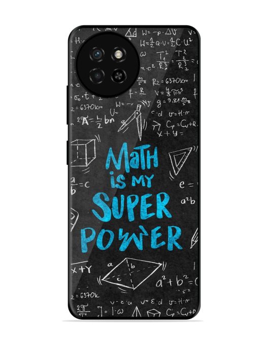 Math Magic Glossy Soft Edge Case for Itel S23 Chachhi