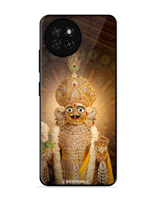 Hare Krishna Maharaj Glossy Soft Edge Case for Itel S23 Chachhi