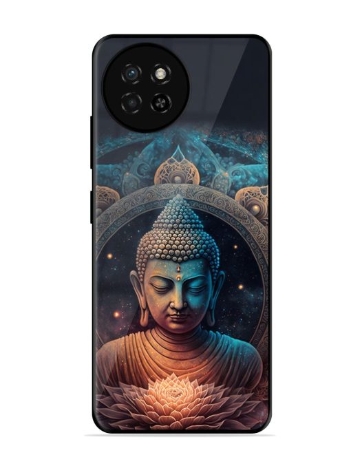 The Buddha Art Glossy Soft Edge Case for Itel S23 Chachhi