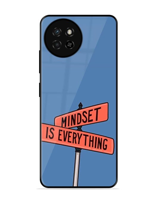 Mindset Matters Glossy Soft Edge Case for Itel S23 Chachhi