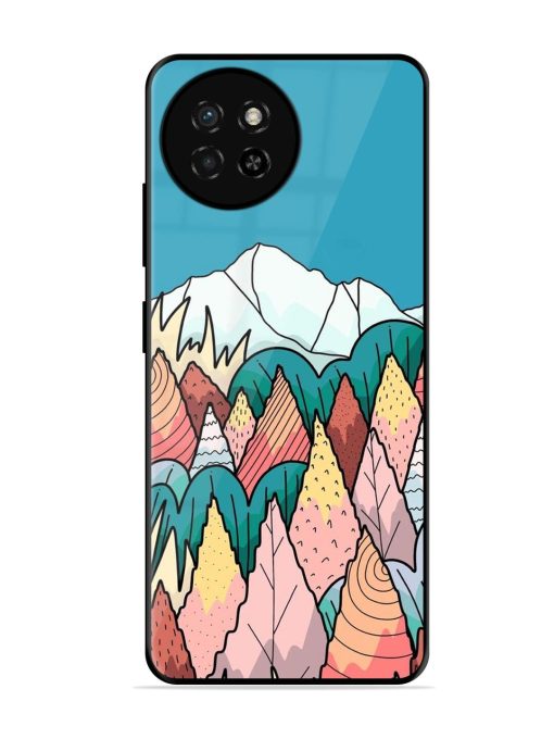 Mountain Dreamscape Glossy Soft Edge Case for Itel S23 Chachhi