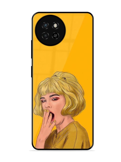 The Yaw Glossy Soft Edge Case for Itel S23
