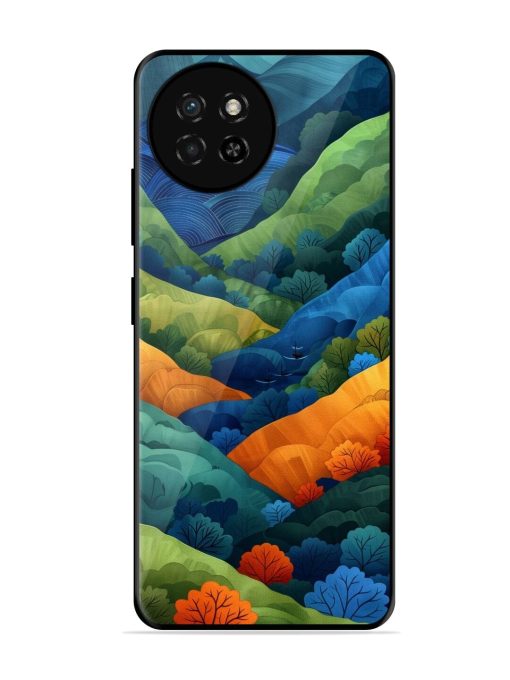 Serene Summits Glossy Soft Edge Case for Itel S23