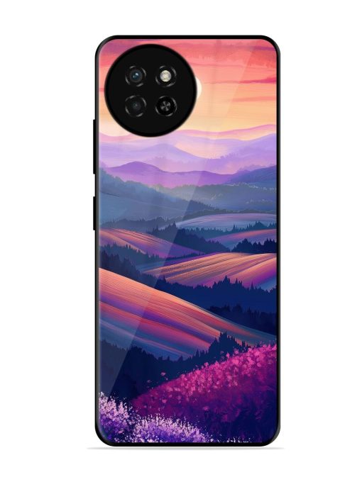 Twilight'S Embrace Glossy Soft Edge Case for Itel S23 Chachhi