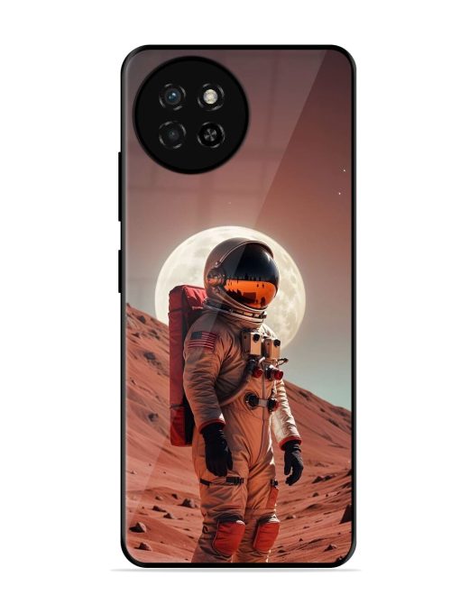 The Red Planet Glossy Soft Edge Case for Itel S23 Chachhi