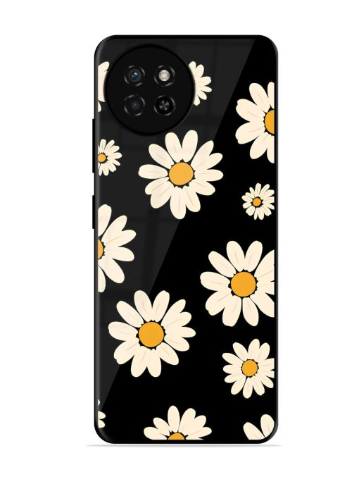 Daisies In The Night Glossy Soft Edge Case for Itel S23 Chachhi