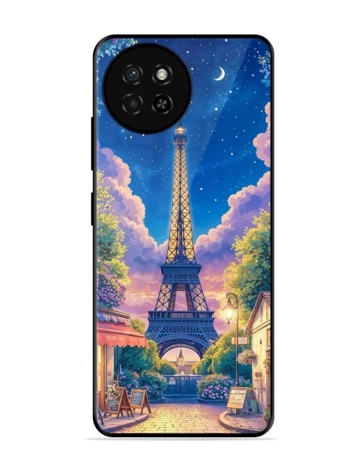 Twilight In Paris Glossy Soft Edge Case for Itel S23 Chachhi