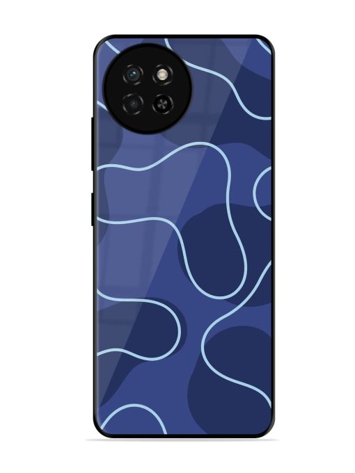 Midnight Maze Glossy Soft Edge Case for Itel S23 Chachhi