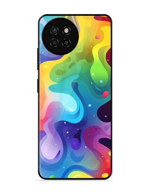 Rainbow River Glossy Soft Edge Case for Itel S23 Chachhi