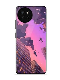 Urban Twilight Glossy Soft Edge Case for Itel S23