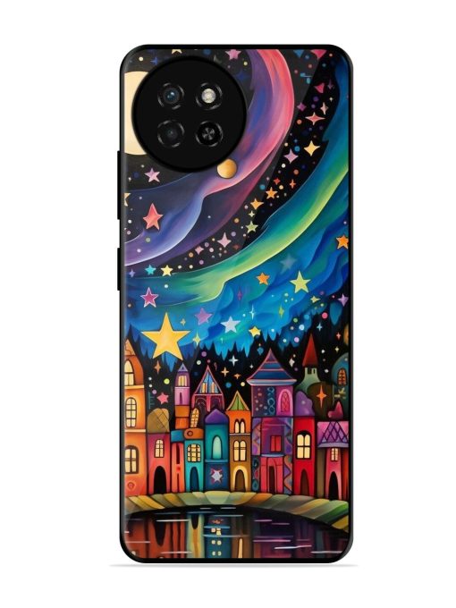 Starlit Village Glossy Soft Edge Case for Itel S23 Chachhi