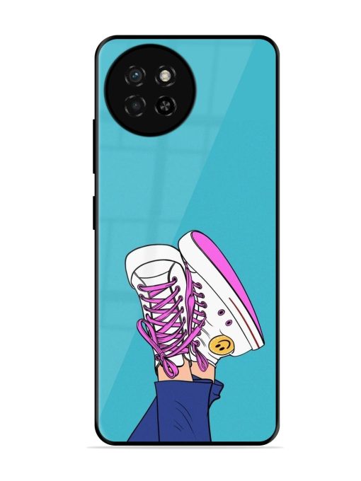 Kick Back And Chill Glossy Soft Edge Case for Itel S23