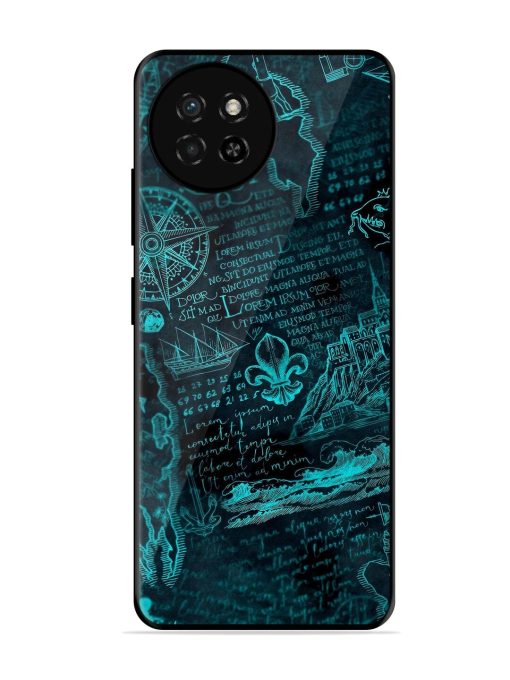 Nautical Notebook Glossy Soft Edge Case for Itel S23 Chachhi