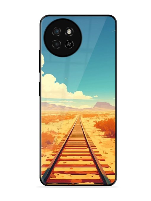 Endless Horizon Glossy Soft Edge Case for Itel S23 Chachhi