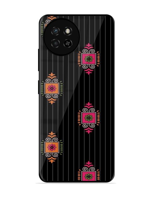 Ornate Elegance Glossy Soft Edge Case for Itel S23 Chachhi