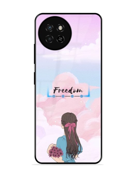 Skyward Dreams Glossy Soft Edge Case for Itel S23 Chachhi