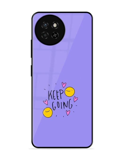 Smiling Through It All Glossy Soft Edge Case for Itel S23 Chachhi