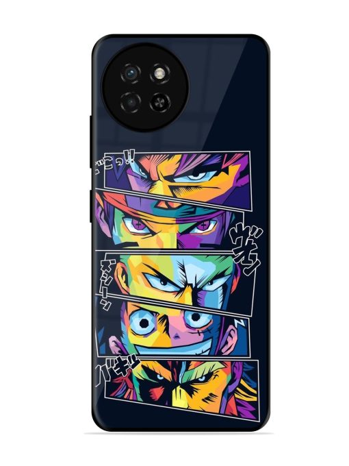 One Piece Powerhouse Glossy Soft Edge Case for Itel S23 Chachhi