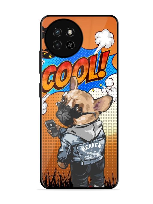 Cool Pup Glossy Soft Edge Case for Itel S23 Chachhi