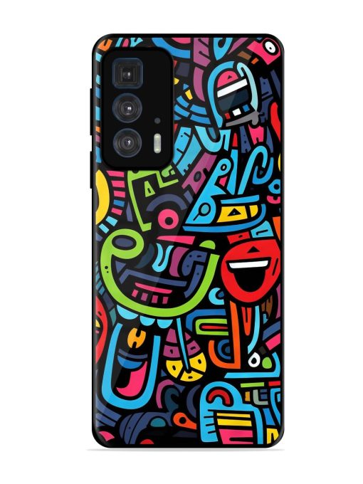 Doodlephoria Glossy Soft Edge Case for Motorola Edge 20 Pro Chachhi