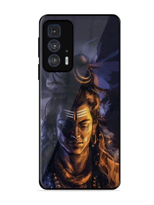 Lord Shiva Glossy Soft Edge Case for Motorola Edge 20 Pro Chachhi