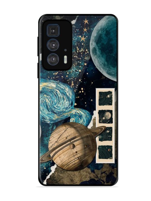 Celestial Tapestry Glossy Soft Edge Case for Motorola Edge 20 Pro Chachhi