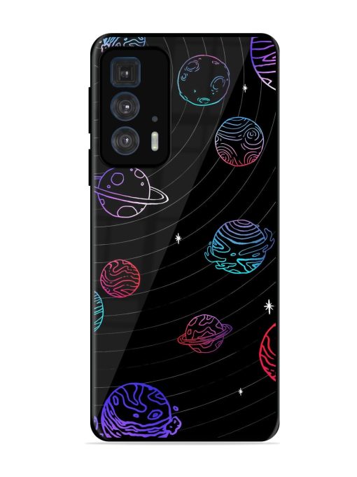 Cosmic Ballet Glossy Soft Edge Case for Motorola Edge 20 Pro Chachhi