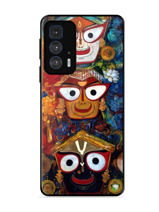 Lord Jagannath Glossy Soft Edge Case for Motorola Edge 20 Pro Chachhi