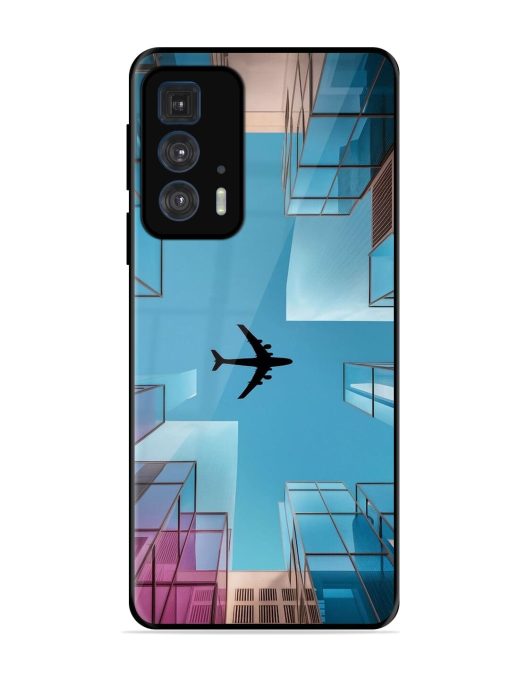 Urban Flightpath Glossy Soft Edge Case for Motorola Edge 20 Pro Chachhi