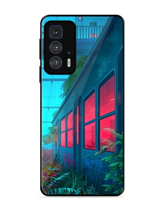 Urban Jungle Glossy Soft Edge Case for Motorola Edge 20 Pro