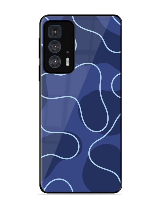 Midnight Maze Glossy Soft Edge Case for Motorola Edge 20 Pro Chachhi