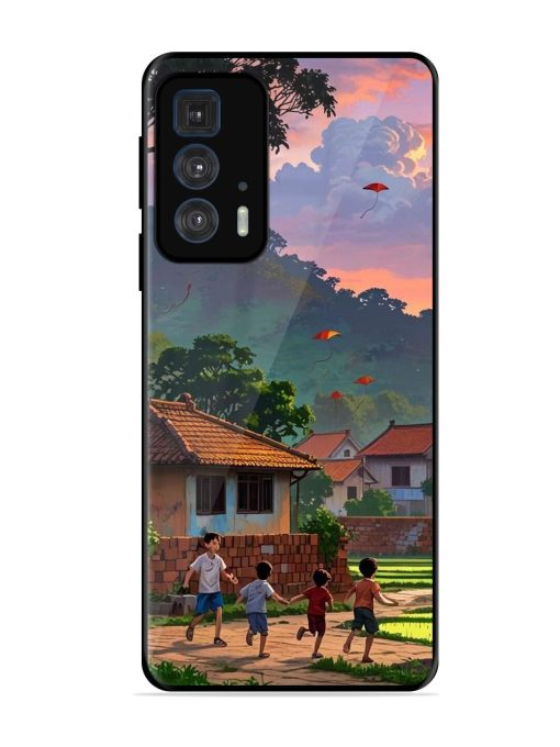 Sunset Play Glossy Soft Edge Case for Motorola Edge 20 Pro